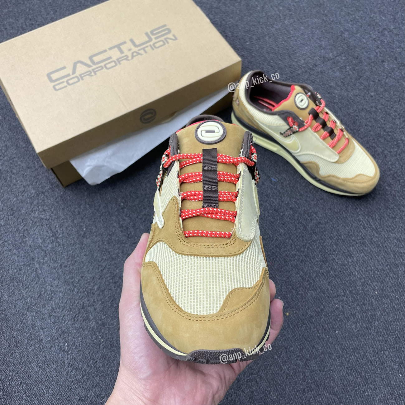 Travis Scott Nike Air Max 1 Wheat Anpkick Do9392 701 (4) - www.newkick.vip